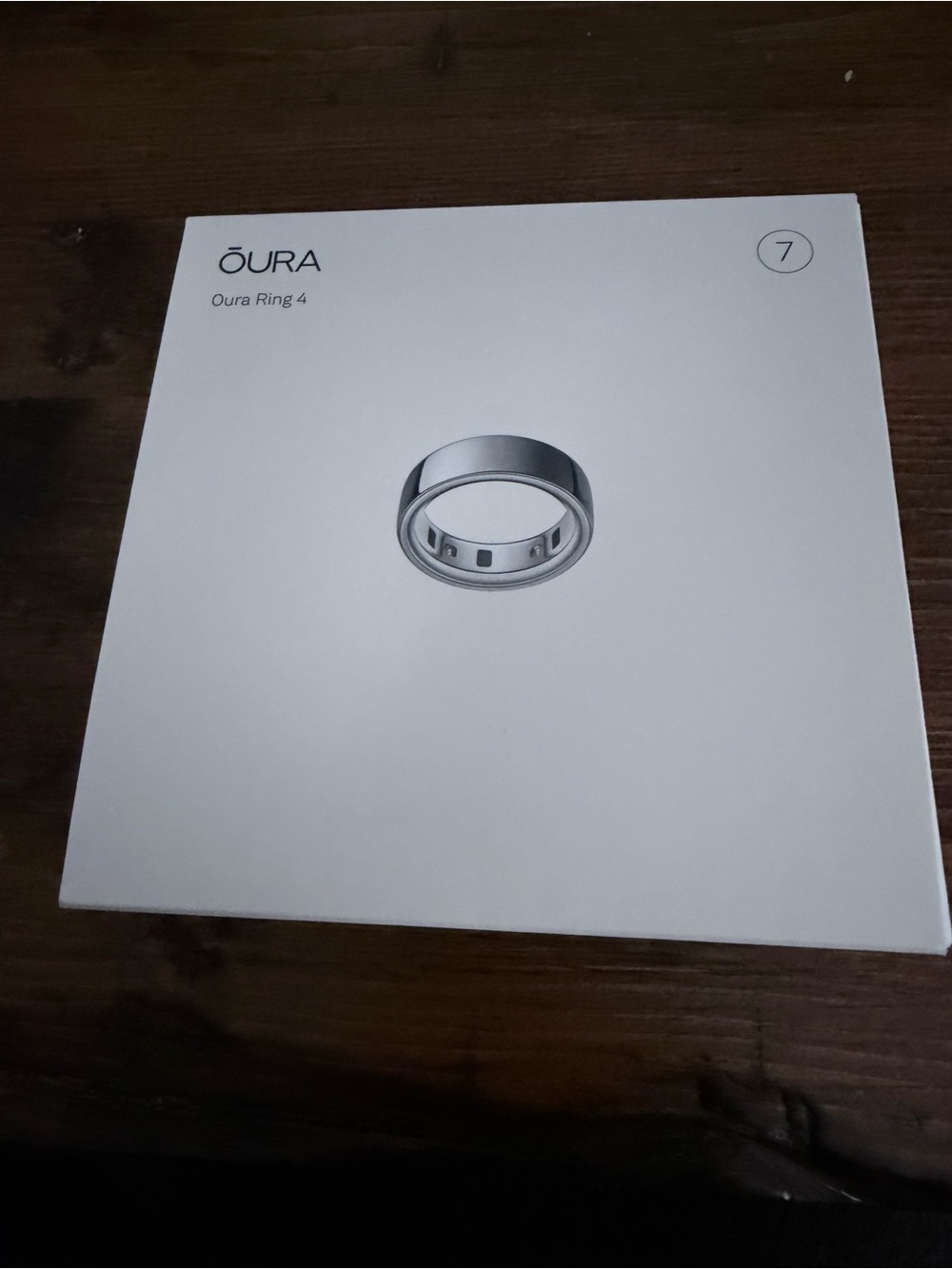 Oura Ring 4 — Silver Finish